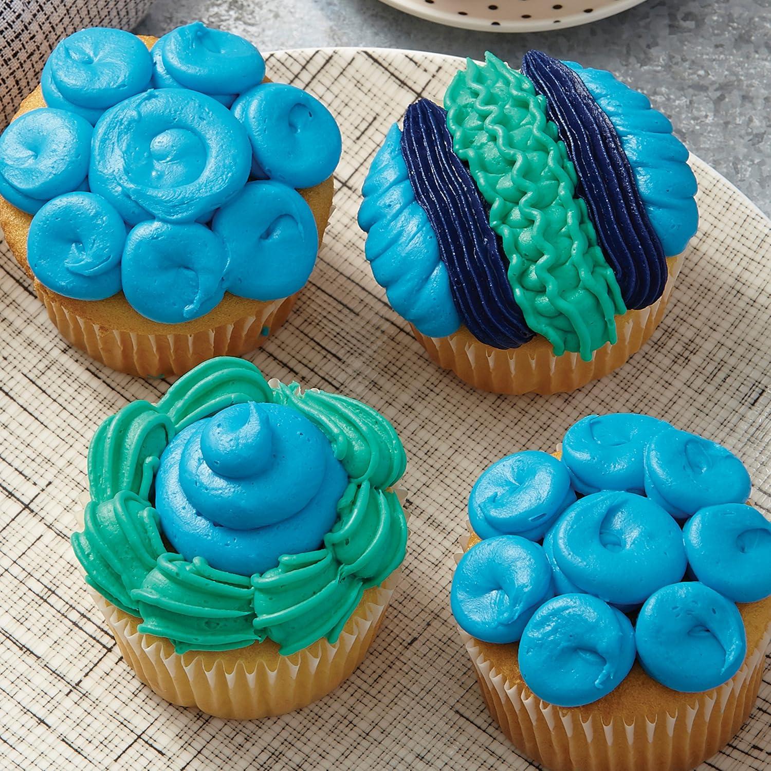 image:imageWilton I Taught Myself To Decorate Cupcakes Cupcake Decorating Book Set How To Decorate Cupcakes