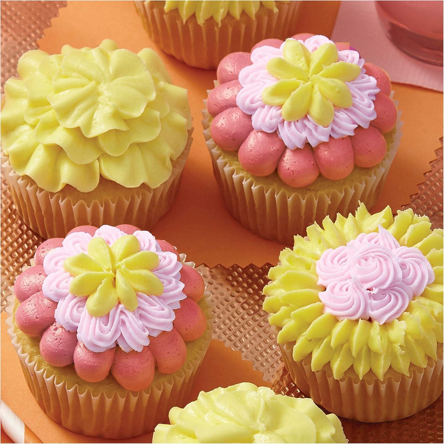 image:imageWilton I Taught Myself To Decorate Cupcakes Cupcake Decorating Book Set How To Decorate Cupcakes