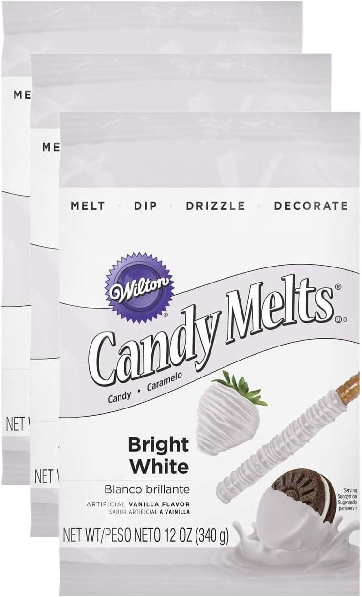 image:imageWilton Melting Chocolate Orange Candy Melts for Cake Pops Candy Making Chips Vanilla Flavored 12oz Pack of 6 Packaging May VaryBright White