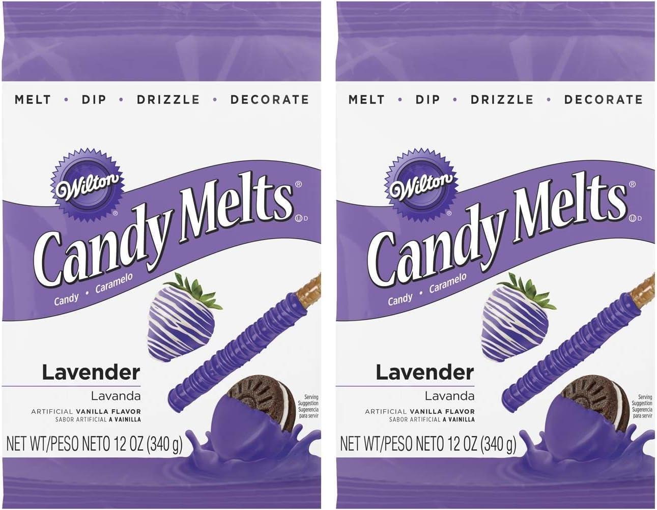 image:imageWilton Melting Chocolate Orange Candy Melts for Cake Pops Candy Making Chips Vanilla Flavored 12oz Pack of 6 Packaging May VaryPurple