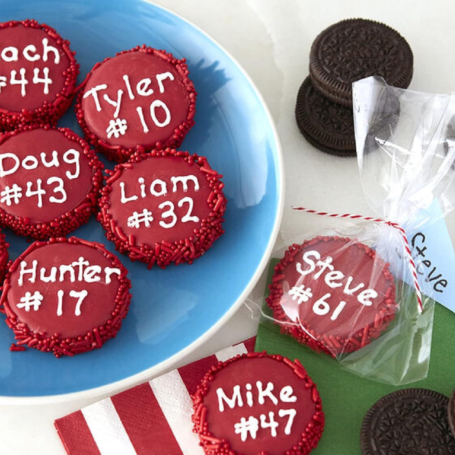 image:imageWilton Melting Chocolate Orange Candy Melts for Cake Pops Candy Making Chips Vanilla Flavored 12oz Pack of 6 Packaging May VaryRed
