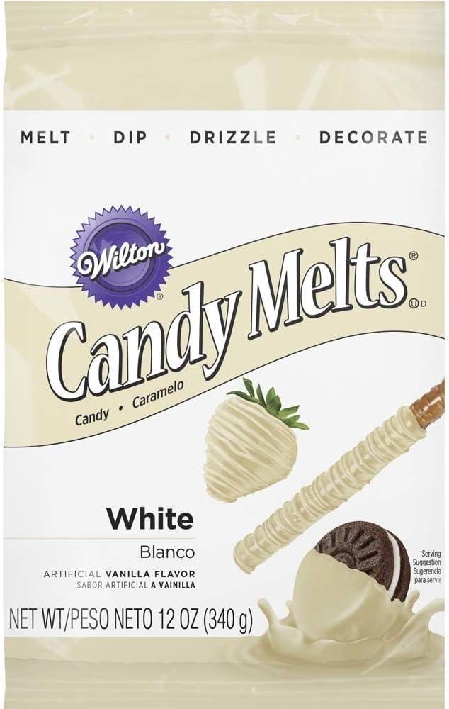 image:imageWilton Melting Chocolate Orange Candy Melts for Cake Pops Candy Making Chips Vanilla Flavored 12oz Pack of 6 Packaging May VaryWhite