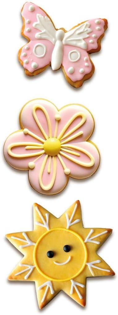 image:imageWilton Metal Cookie Cutter 3Inch AppleButterfly Flower Sun