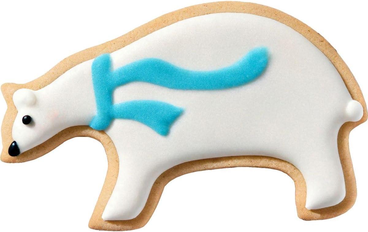 image:imageWilton Metal Cookie Cutter 3Inch ApplePolar Bear