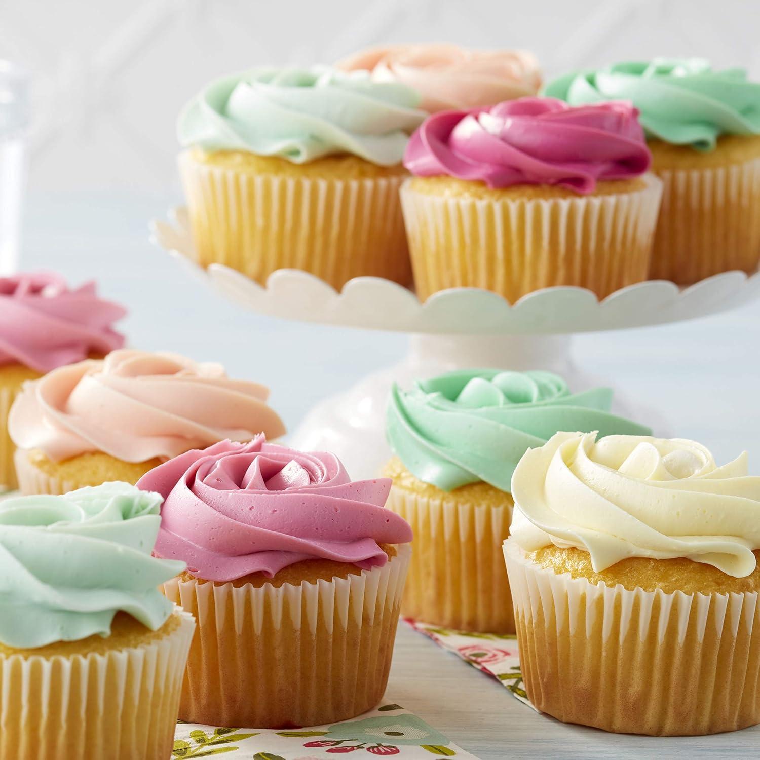 image:imageWilton Recipe Right NonStick 6Cup Muffin Pan Standard Baking Pans for Cupcakes and Muffins Set of 26Cup 2Pk