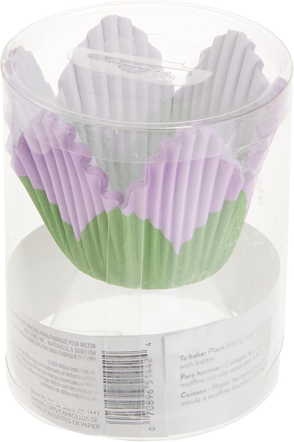 image:imageWilton Standard Cupcake Liner Baking Cups 24 Count Lavender
