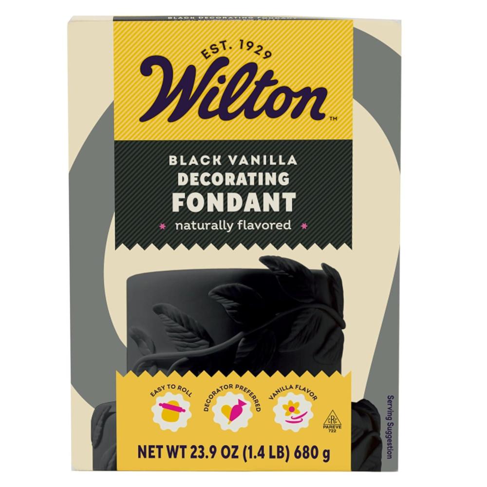 image:imageWilton  7102303 Wilton Decorator Preferred Black Fondant 24 oz Fondant IcingBlack