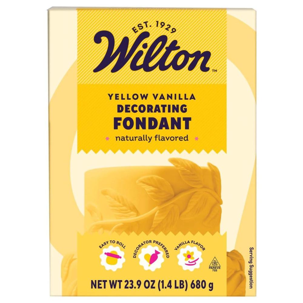 image:imageWilton  7102303 Wilton Decorator Preferred Black Fondant 24 oz Fondant IcingYellow