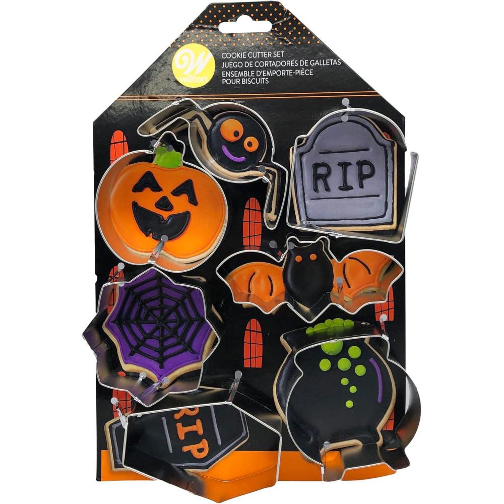 image:imageWilton 7 Piece Haunted House Cookie Cutter Set