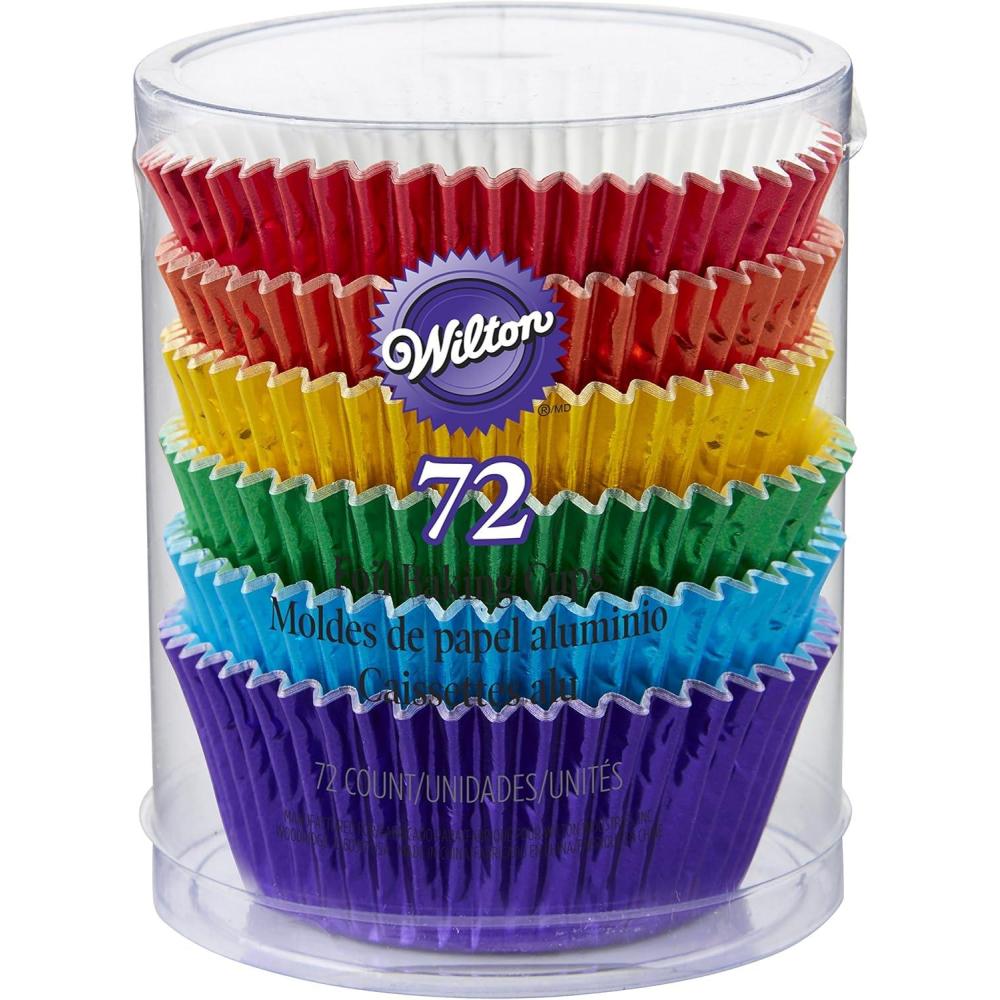image:imageWilton 72 Count Rainbow Cupcake Liners