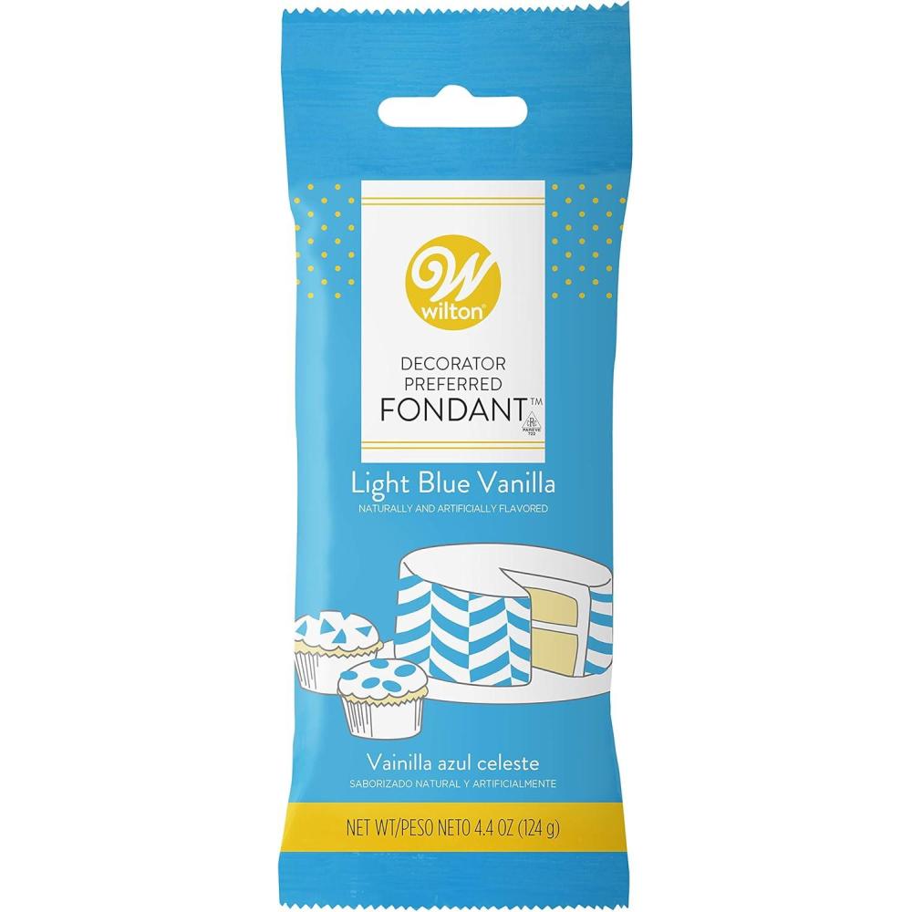 image:imageWilton Decorator Preferred White Vanilla Fondant 44 oz  Note that Packaging May VaryLight Blue