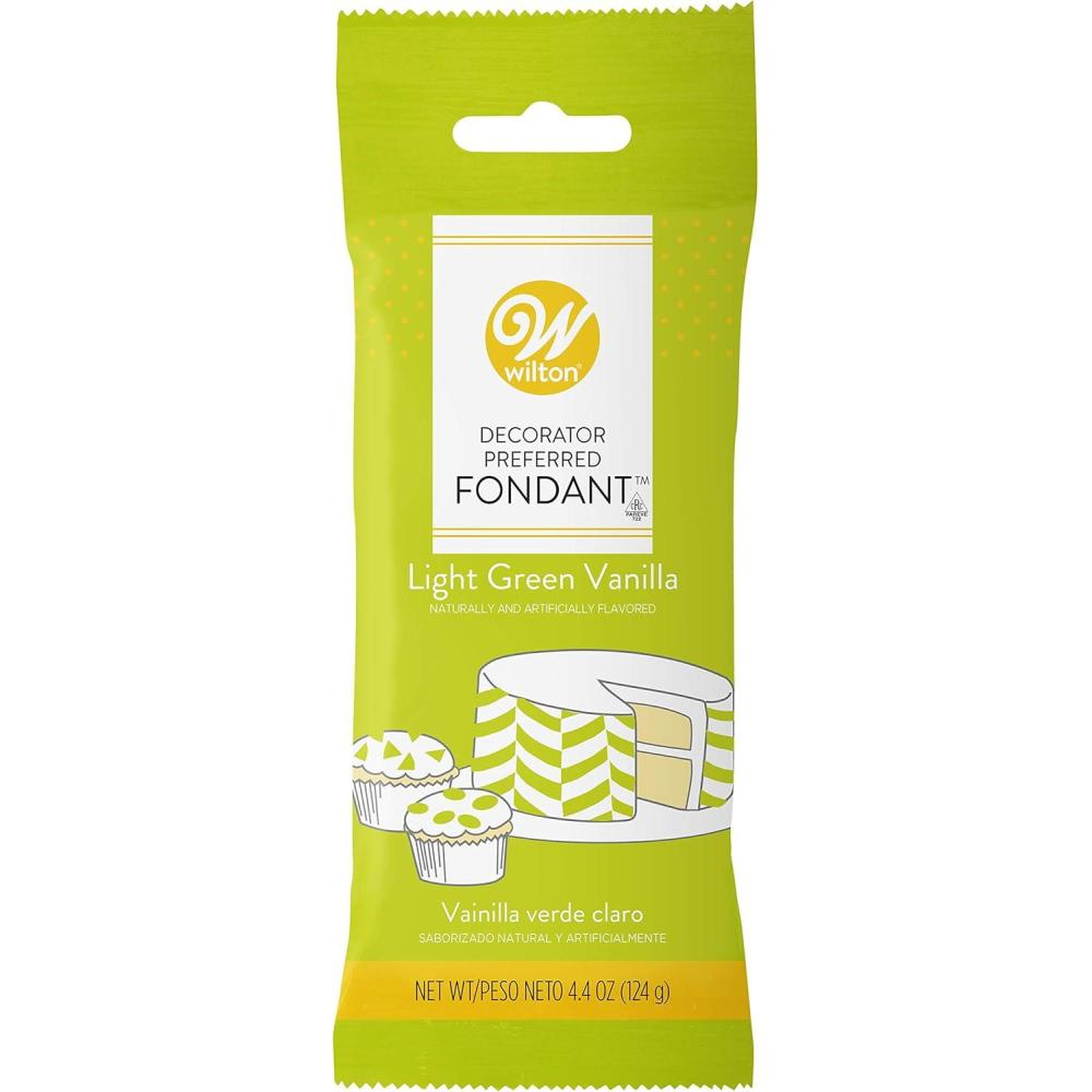 image:imageWilton Decorator Preferred White Vanilla Fondant 44 oz Note that Packaging May VaryLight Green