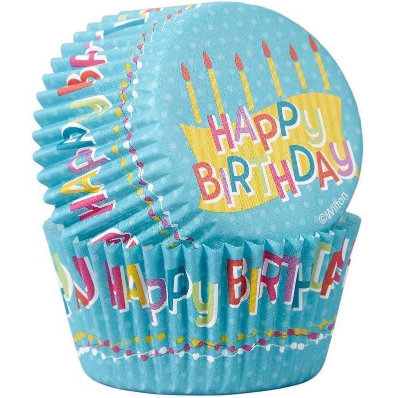 image:imageWilton Happy Birthday Cupcake Liners 50Count