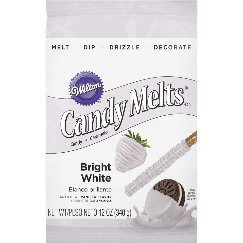 image:imageWilton Melting Chocolate Orange Candy Melts for Cake Pops Candy Making Chips Vanilla Flavored 12oz Pack of 6 Packaging May VaryBright White