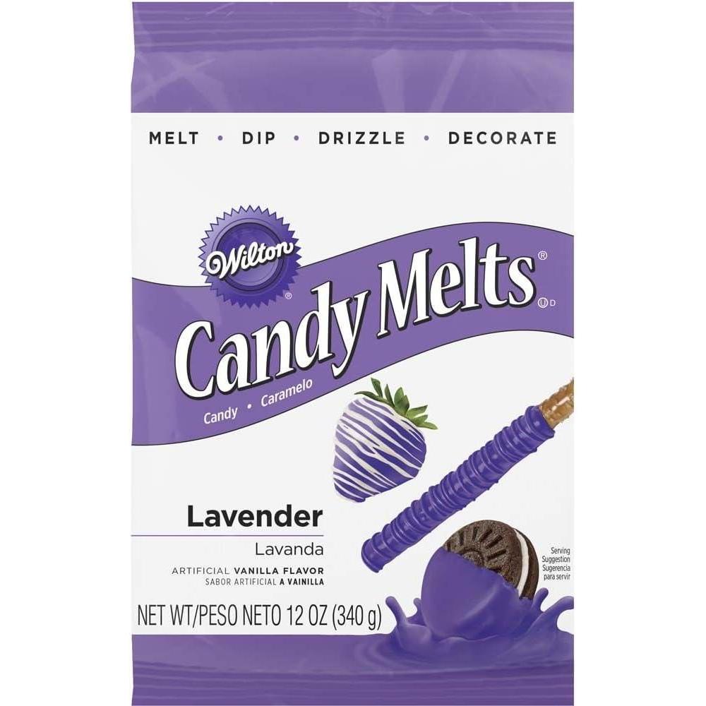 image:imageWilton Melting Chocolate Orange Candy Melts for Cake Pops Candy Making Chips Vanilla Flavored 12oz Pack of 6 Packaging May VaryPurple