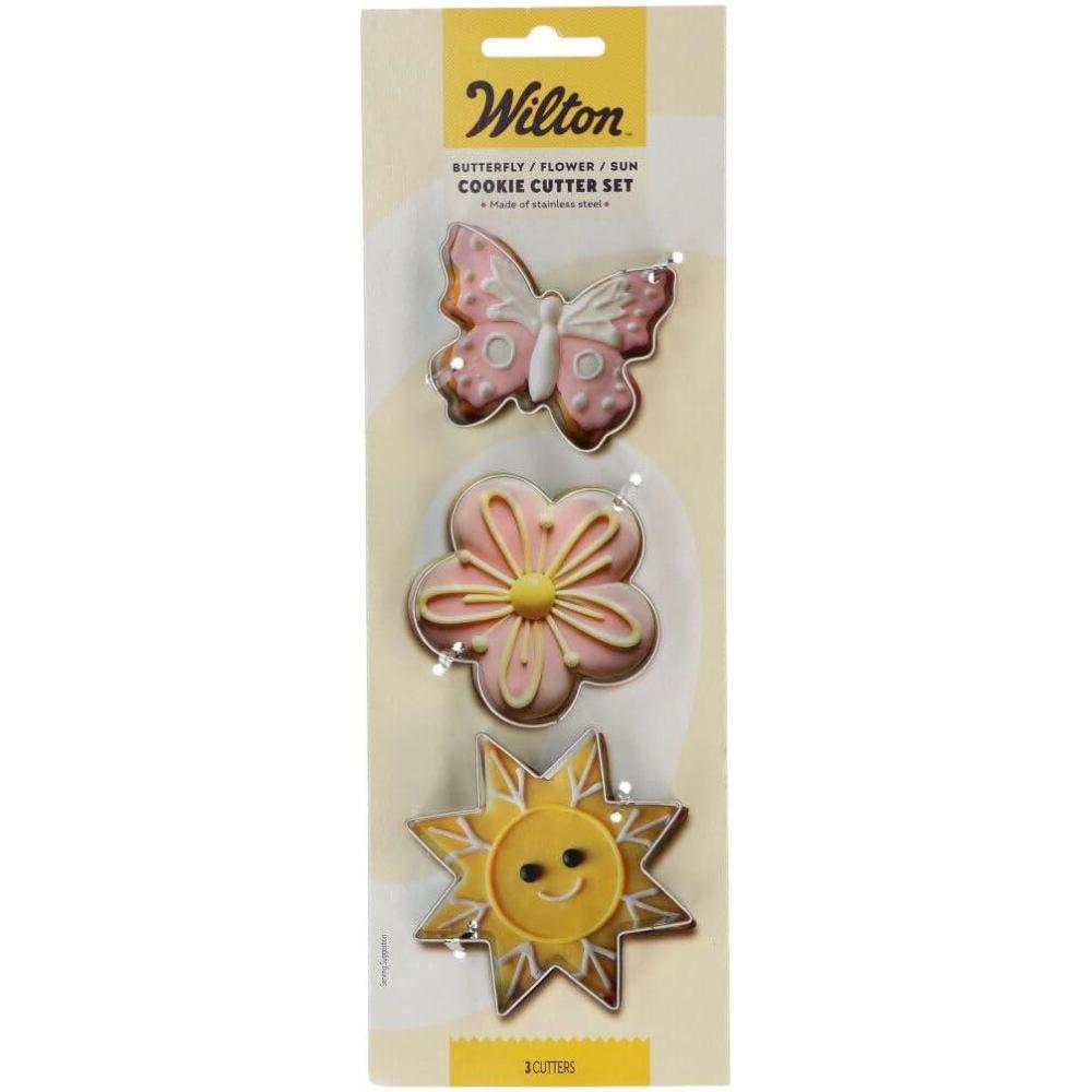 image:imageWilton Metal Cookie Cutter 3Inch AppleButterfly Flower Sun