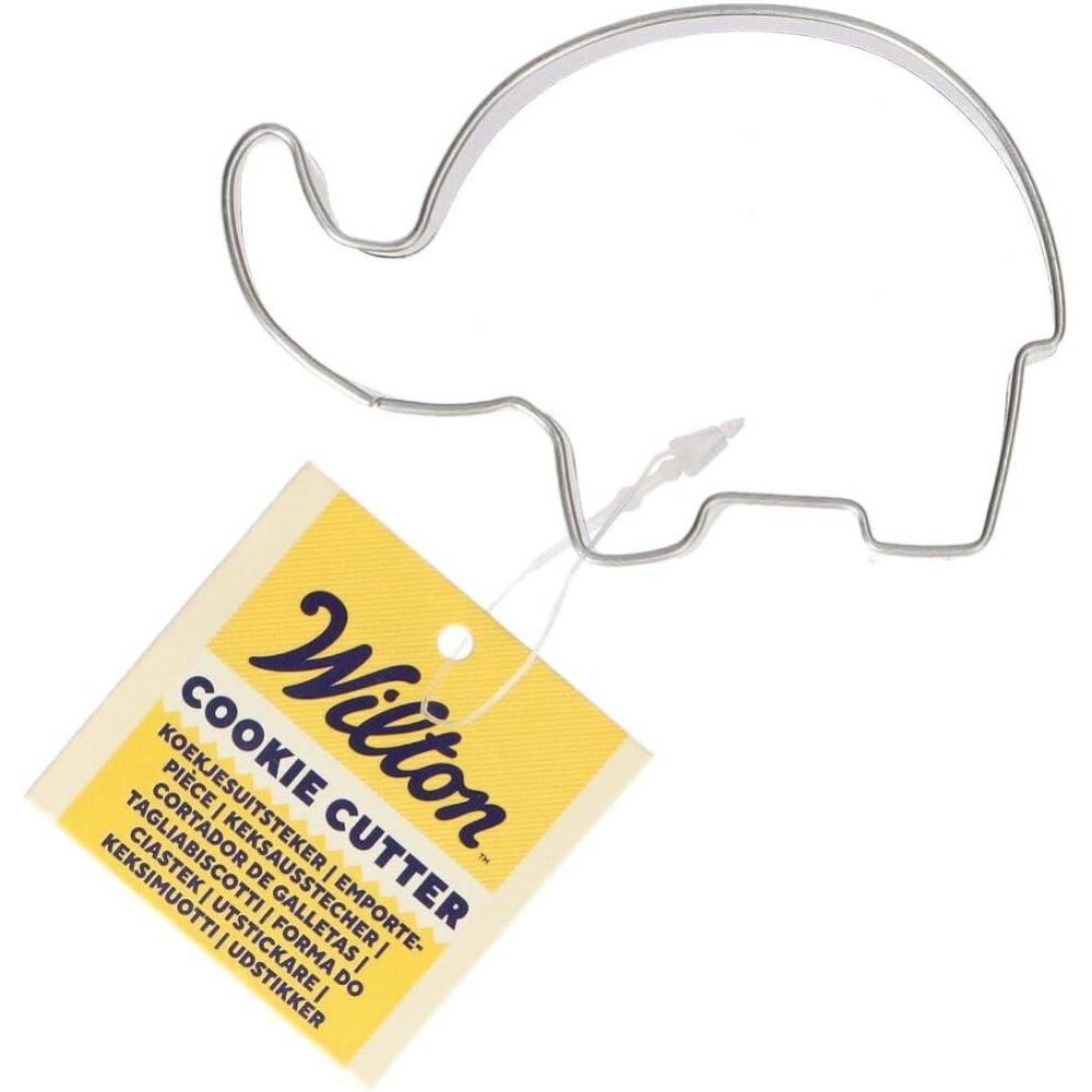 image:imageWilton Metal Cookie Cutter 3Inch AppleElephant