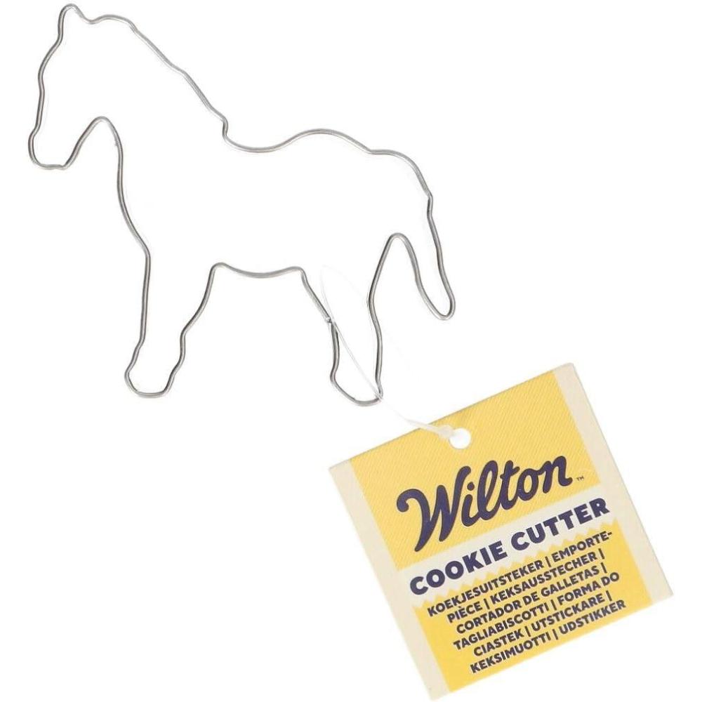 image:imageWilton Metal Cookie Cutter 3Inch AppleHorse