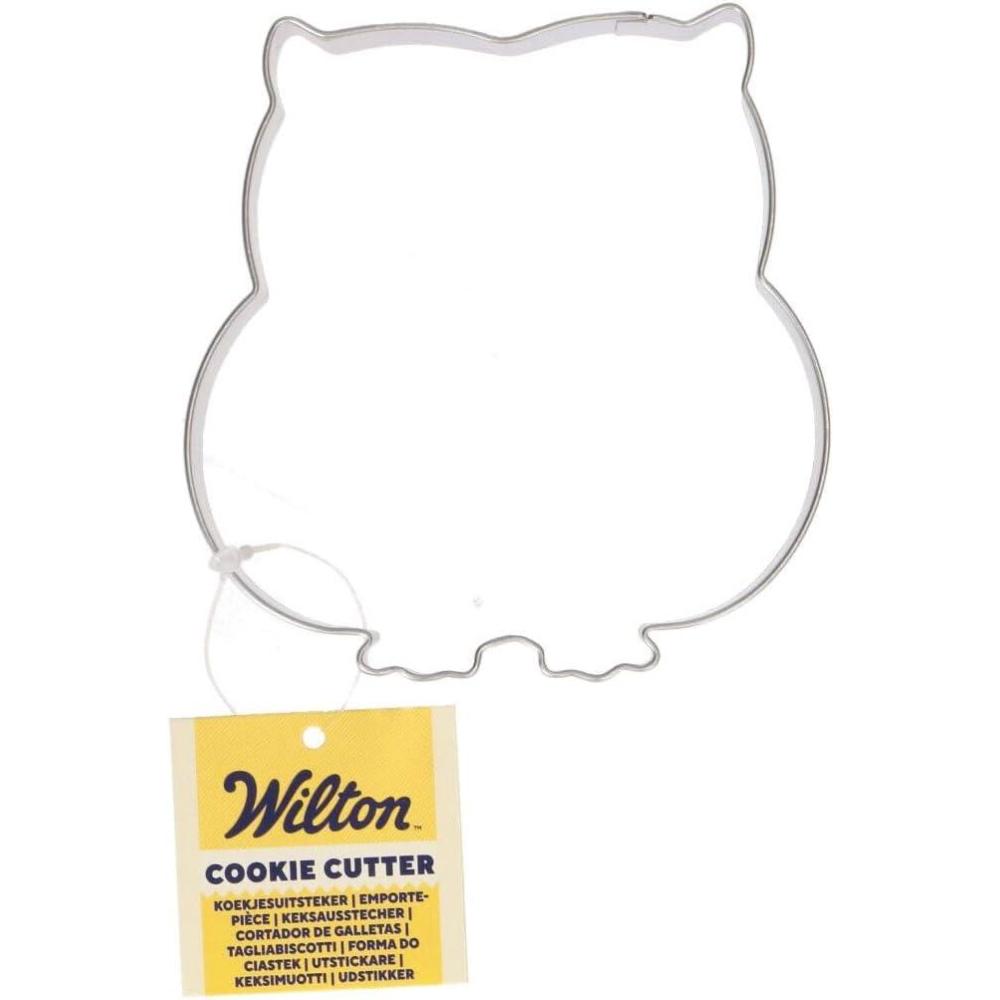 image:imageWilton Metal Cookie Cutter 3Inch AppleOwl