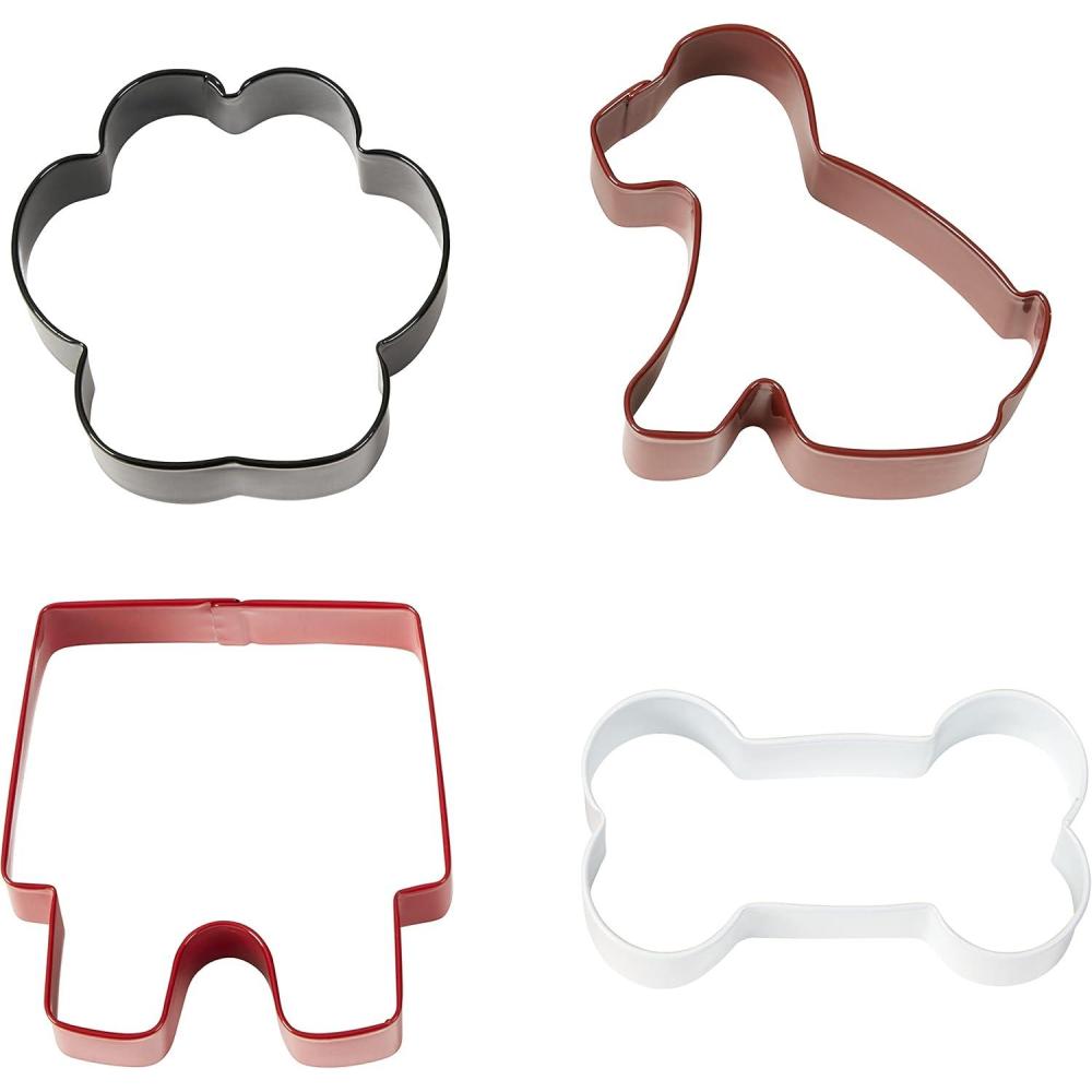image:imageWilton Metal Cookie Cutter Set Pet Theme 4Pack