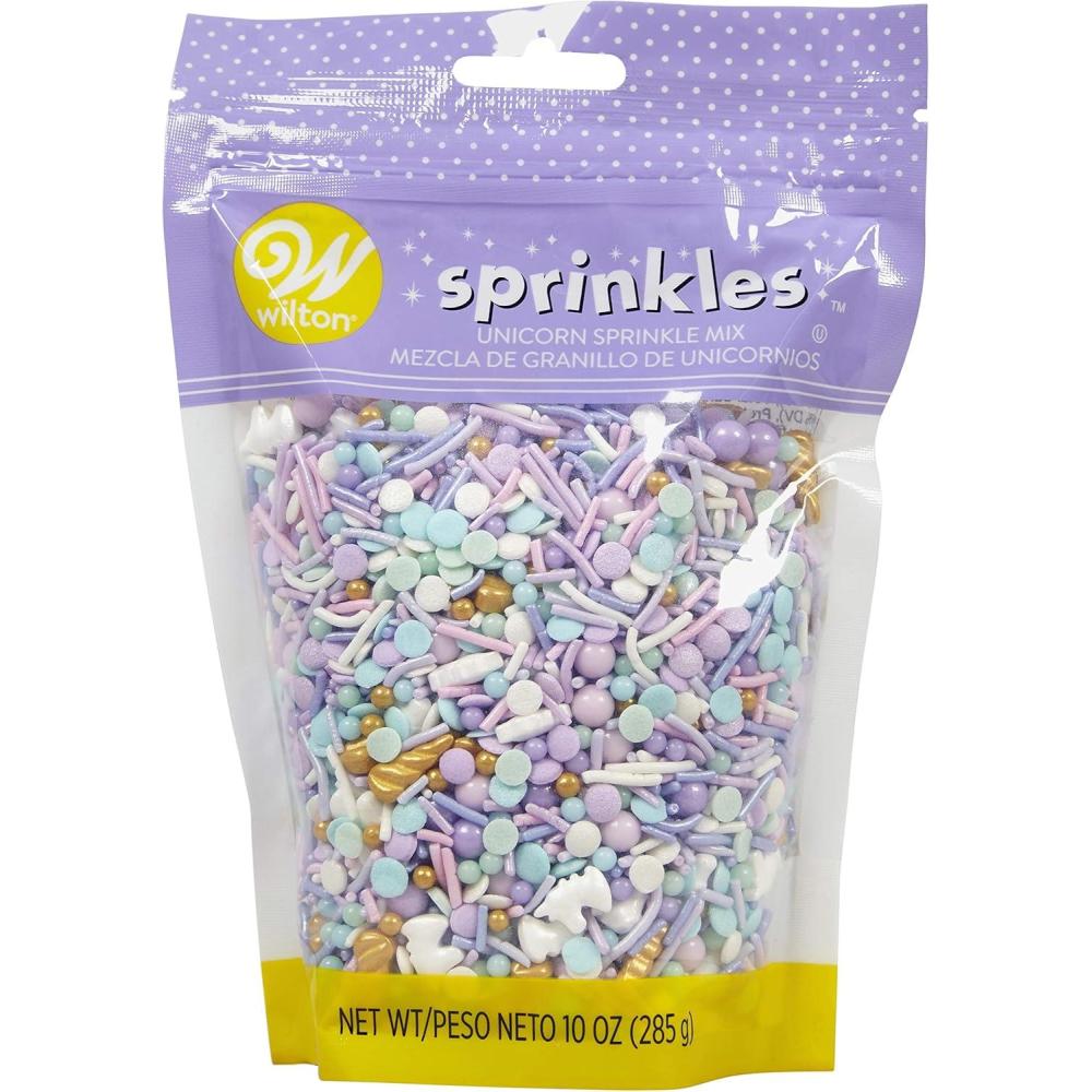image:imageWilton Purple Unicorn Sprinkles Mix 10 oz Non ToxicUnicorn