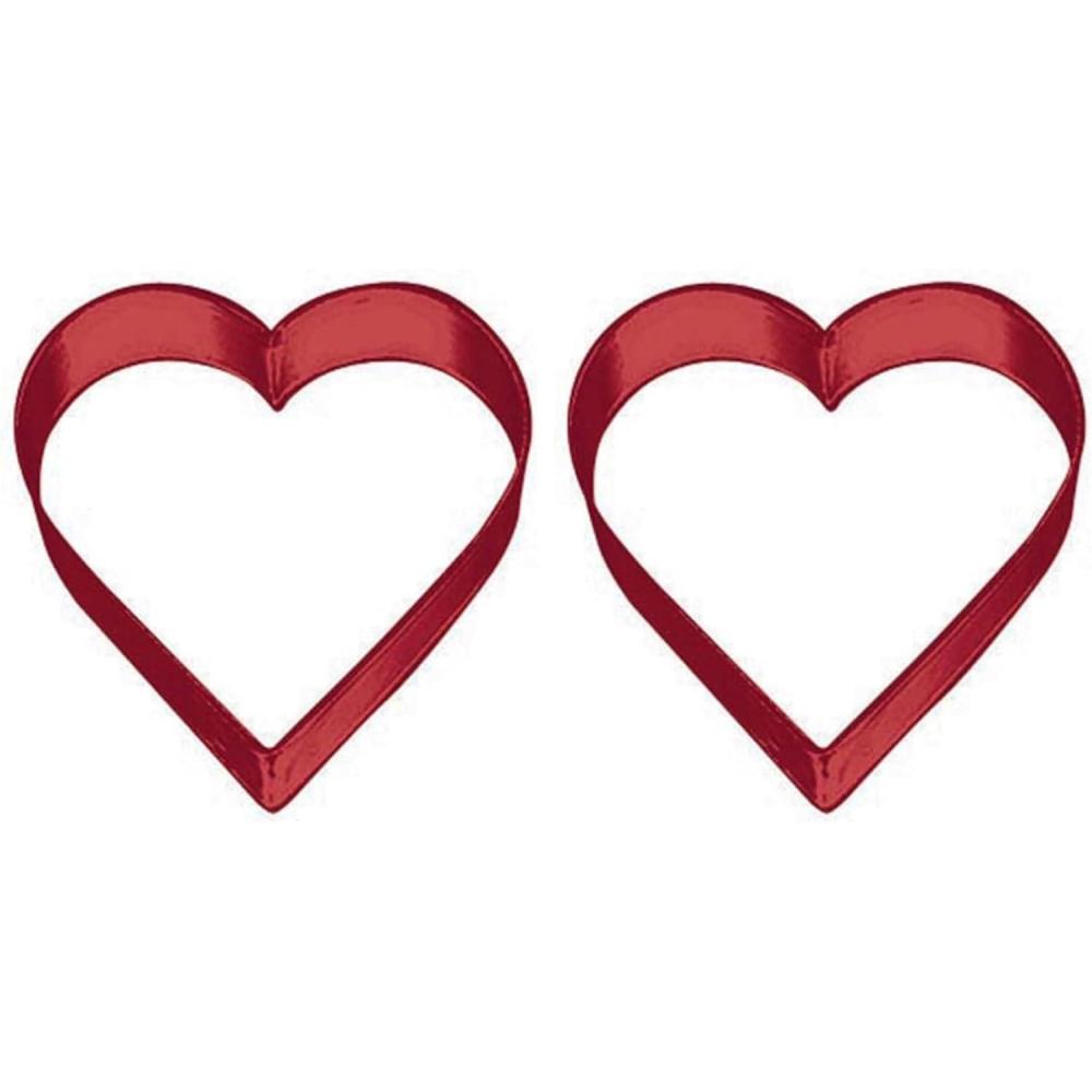image:imageWilton Red Metal Heart Cookie Cutter 31  Pack Pack of 2