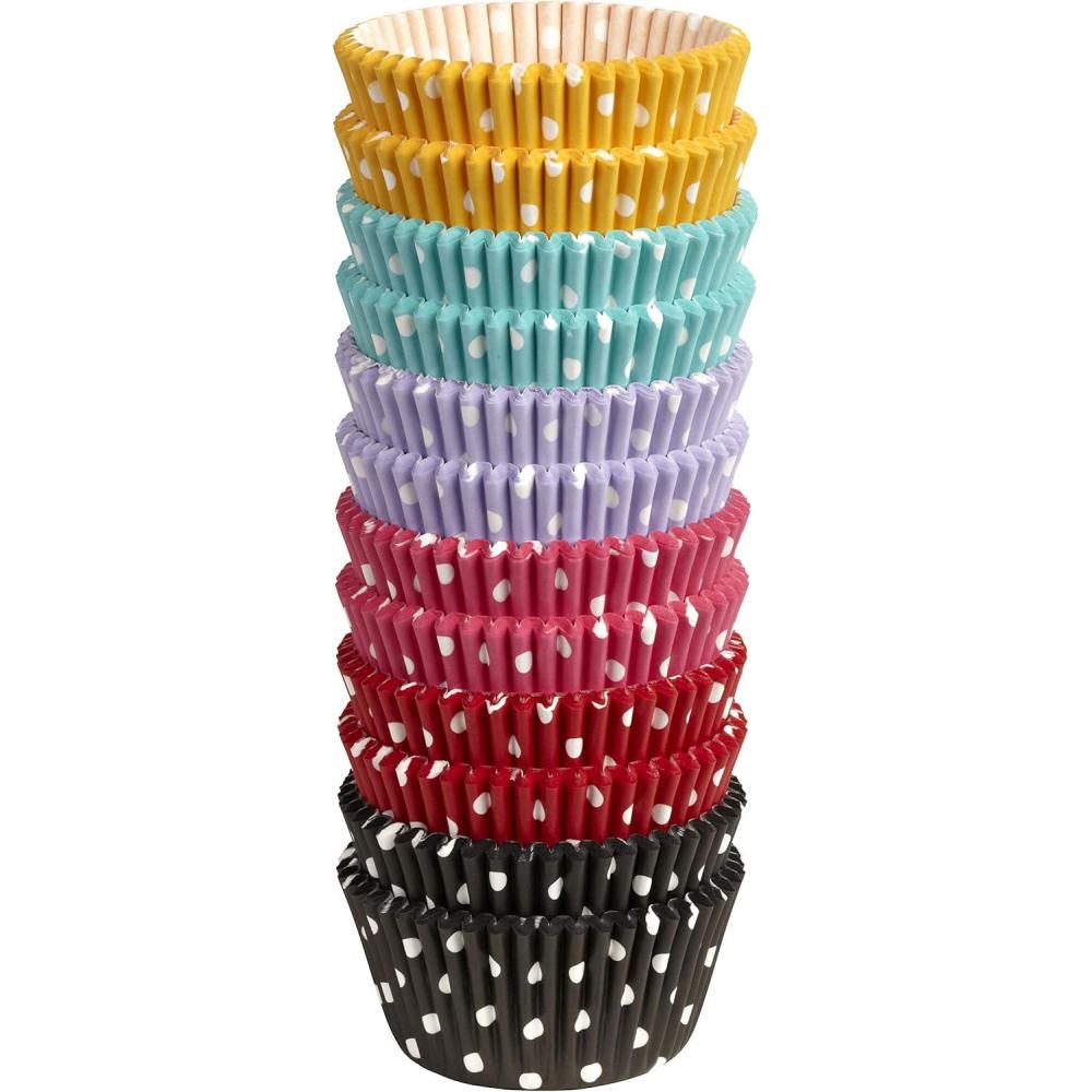 image:imageWilton Standard Cupcake Liner Baking Cups 300 Count Polka Dots