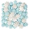 Sprinkles Mix-Christmas Pearlized Snowflakes