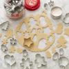 Wilton Christmas Cookie Metal Cookie Cutter Set with Tub, 40-Piece(Silver)