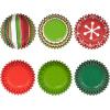 Wilton Christmas Red & Green Mini Cupcake Liners, 150-Count