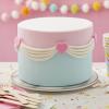 Wilton Decorator Preferred White Vanilla Fondant, 4.4 oz. – Note that Packaging May Vary(Light Blue)