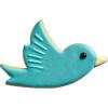 Wilton Metal Cookie Cutter, 3-Inch, Apple(Bird)