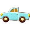 Wilton Metal Cookie Cutter, 3-Inch, Apple(Car)