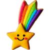 Wilton Metal Cookie Cutter, 3-Inch, Apple(Falling Star)