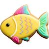 Wilton Metal Cookie Cutter, 3-Inch, Apple(Fish)