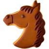 Wilton Metal Cookie Cutter, 3-Inch, Apple(Horse Head)