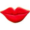 Wilton Metal Cookie Cutter, 3-Inch, Apple(Lips)