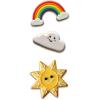 Wilton Metal Cookie Cutter, 3-Inch, Apple(Rainbow Cloud Sun)