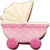 Wilton Metal Cookie Cutter, 3-Inch, Apple(Stroller)