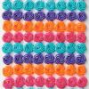 Wilton Neon Food Coloring Gel Icing Color Set, Vibrant Gel-Based Cake & Cookie Decorating Colors, Magenta, Orange, Teal & Purple, 4-count(0.3 fl oz)