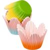 Wilton Ombre Flower Petal Cupcake Liners, Pastel Baking Cups for Easter, Weddings, Baby Showers & Spring Desserts, 72-Count
