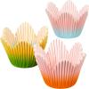 Wilton Ombre Flower Petal Cupcake Liners, Pastel Baking Cups for Easter, Weddings, Baby Showers & Spring Desserts, 72-Count