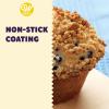 Wilton Recipe Right Non-Stick 6-Cup Muffin Pan, Standard Baking Pans for Cupcakes and Muffins, Set of 2(2 count (Pack of 1))