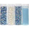 Wilton Winter Sprinkles Mega Set of 4, 16.6 oz, blue and white