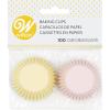 Wilton Baking Cups, Jewel Assorted, 100 ct(Pink/Green/Yellow)