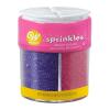 Wilton Bright Colored Sugar Sprinkles Medley, Pink, Purple, Yellow & Green Sparkling Sugars for Cupcakes, Cookies, Ice Cream & Cake Decorating, 4.4 oz