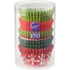 Wilton Christmas Red & Green Mini Cupcake Liners, 150-Count