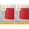 Wilton Decorator Preferred Easy to Roll Fondant for Cakes, Cupcakes and Other Fun Desserts, 24 Ounce, Royal Blue(Red)