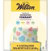 Wilton Decorator Preferred Pastel Fondant, Fondant Icing 4 Count(Pack of 1)