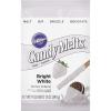 Wilton Melting Chocolate Orange Candy Melts for Cake Pops Candy Making Chips Vanilla Flavored 12oz., Pack of 6, Packaging May Vary(Bright White)